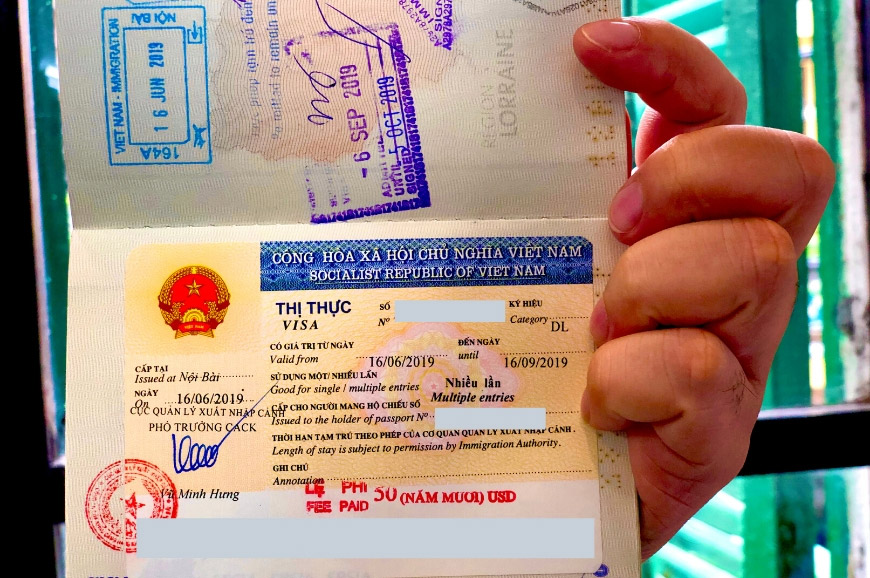 Vietnam Visa (entry permission)